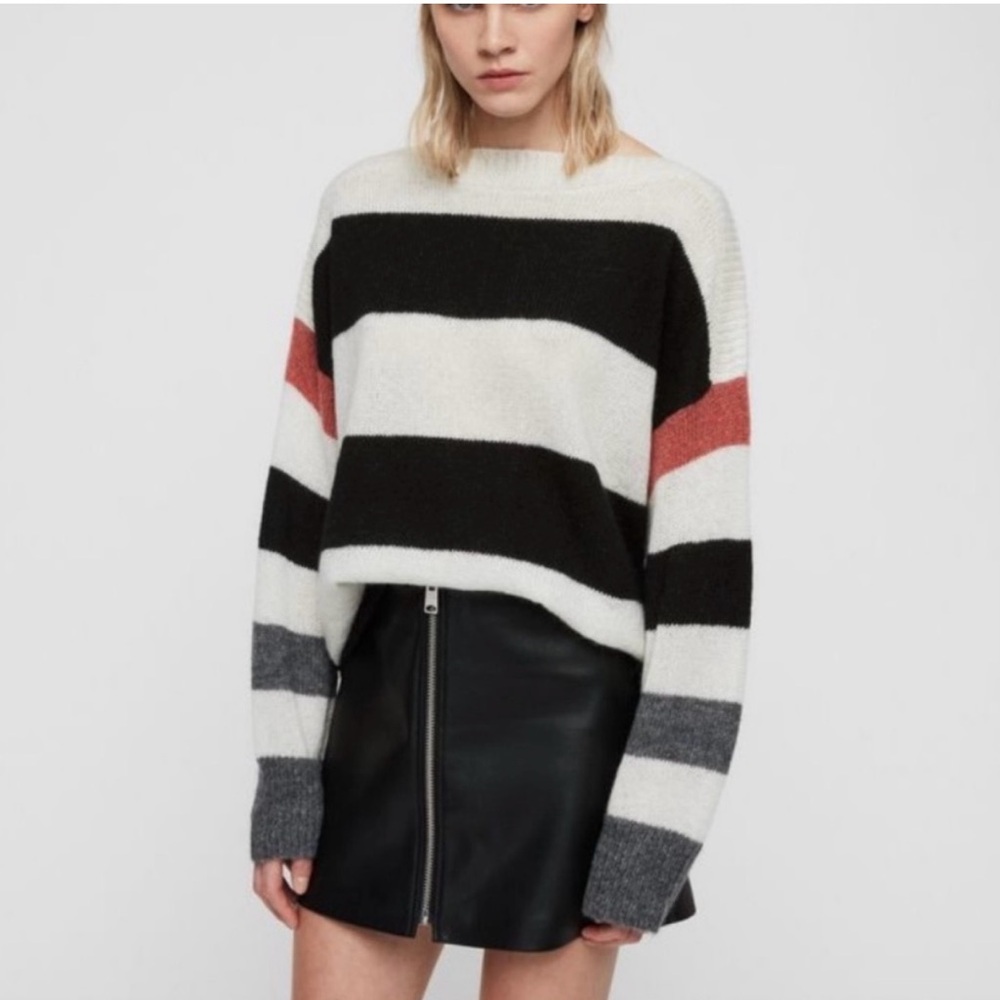 AllSaints Suwa Jumper Sweater Size Medium